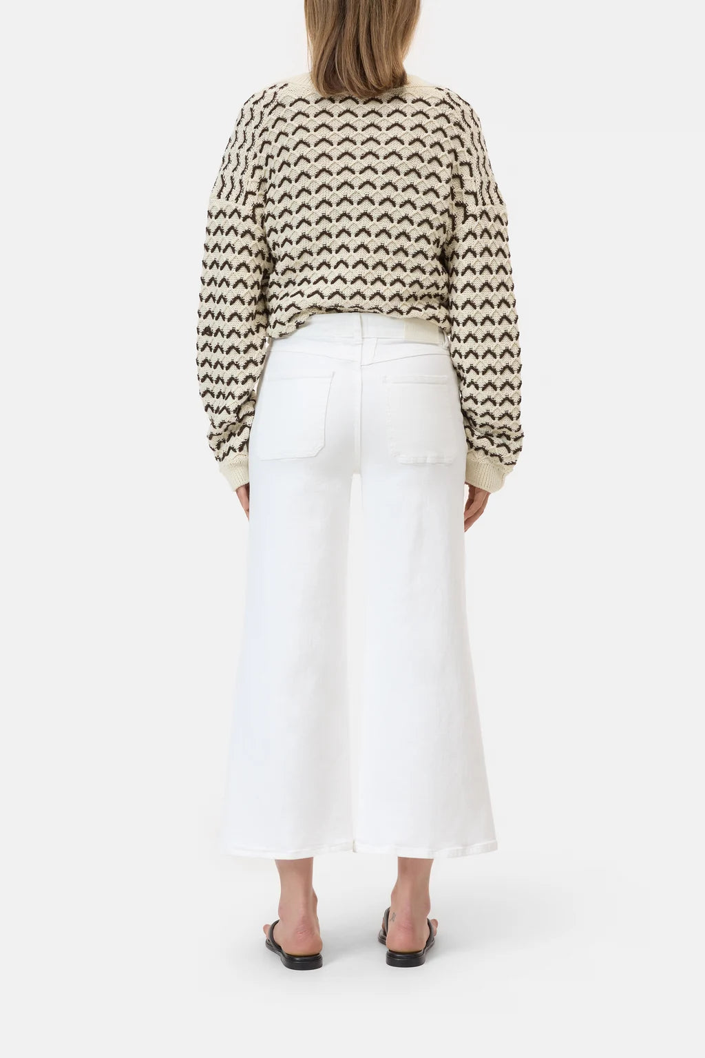 CLOSED WERA WIDE CROPPED JEANS WHITE - S. LABELS