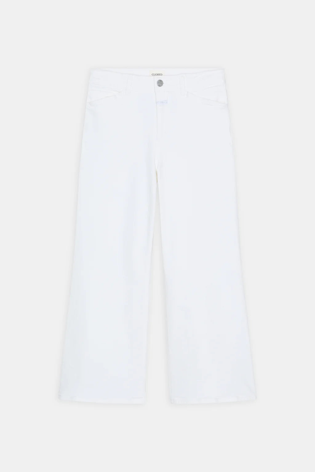 CLOSED WERA WIDE CROPPED JEANS WHITE - S. LABELS