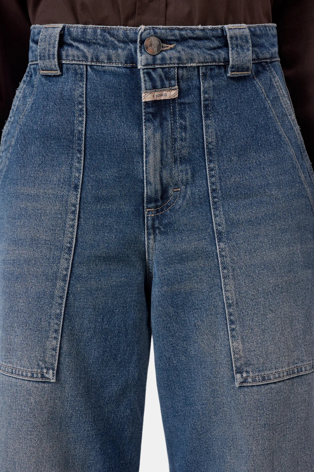 CLOSED RHANNON BARREL FIT PLEATED VINTAGE WASH - S. LABELS