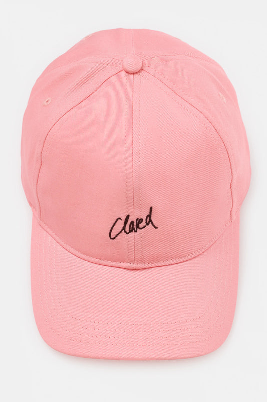 CLOSED LOGO CAP POWDER PINK