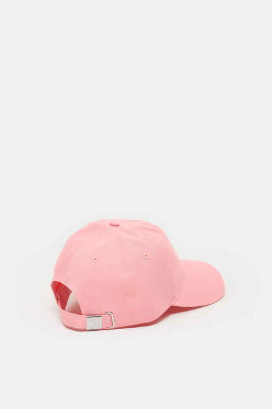 CLOSED LOGO CAP POWDER PINK