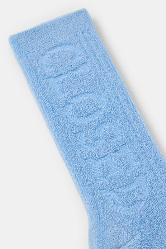 CLOSED TERRY SOKKEN BLAUW