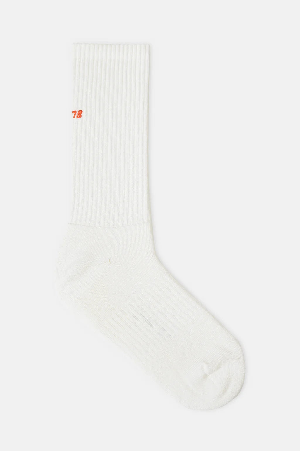 CLOSED LOGO SOKKEN WHITE - S. LABELS