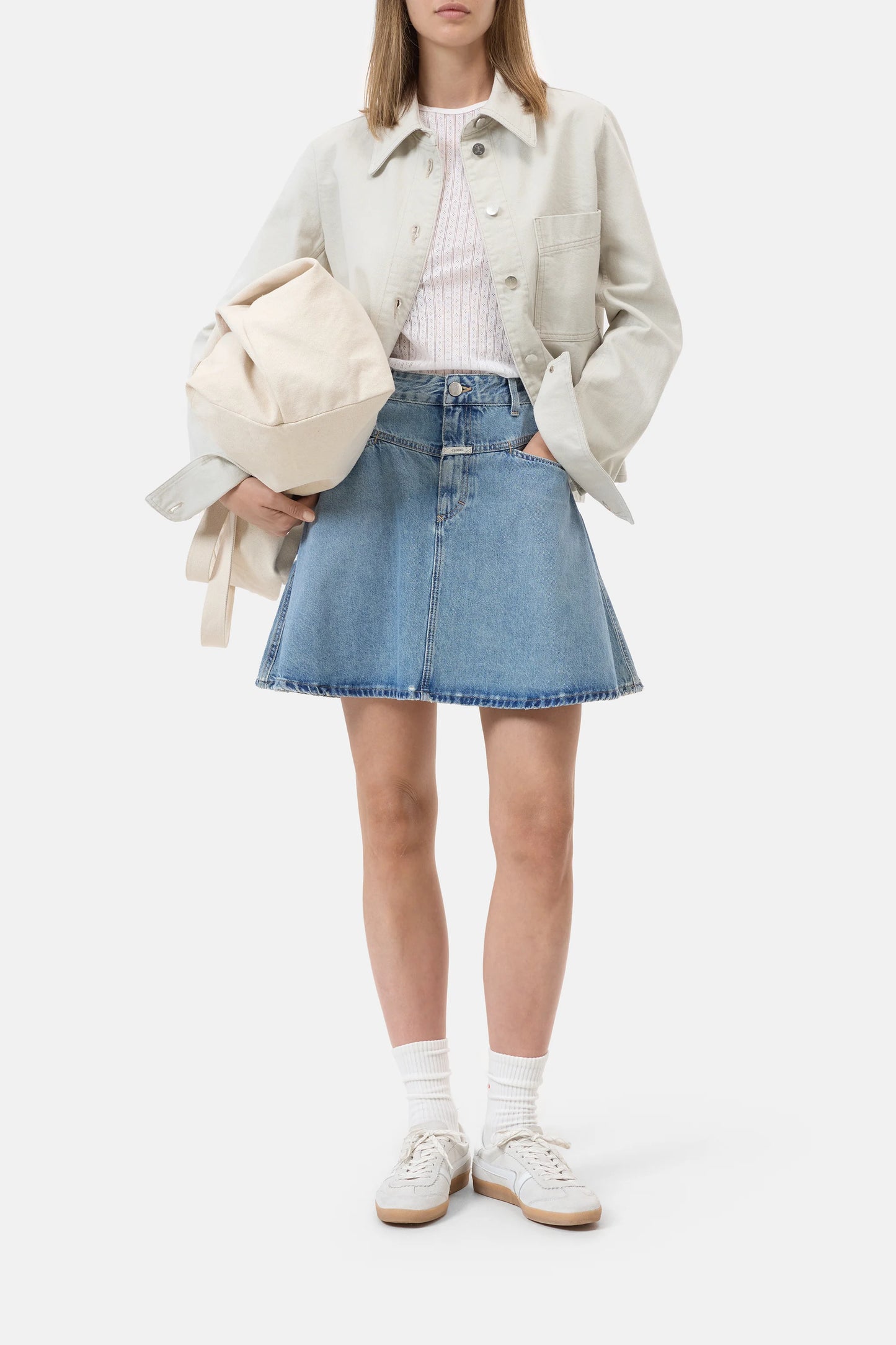 CLOSED MINI JEANS ROK MBL