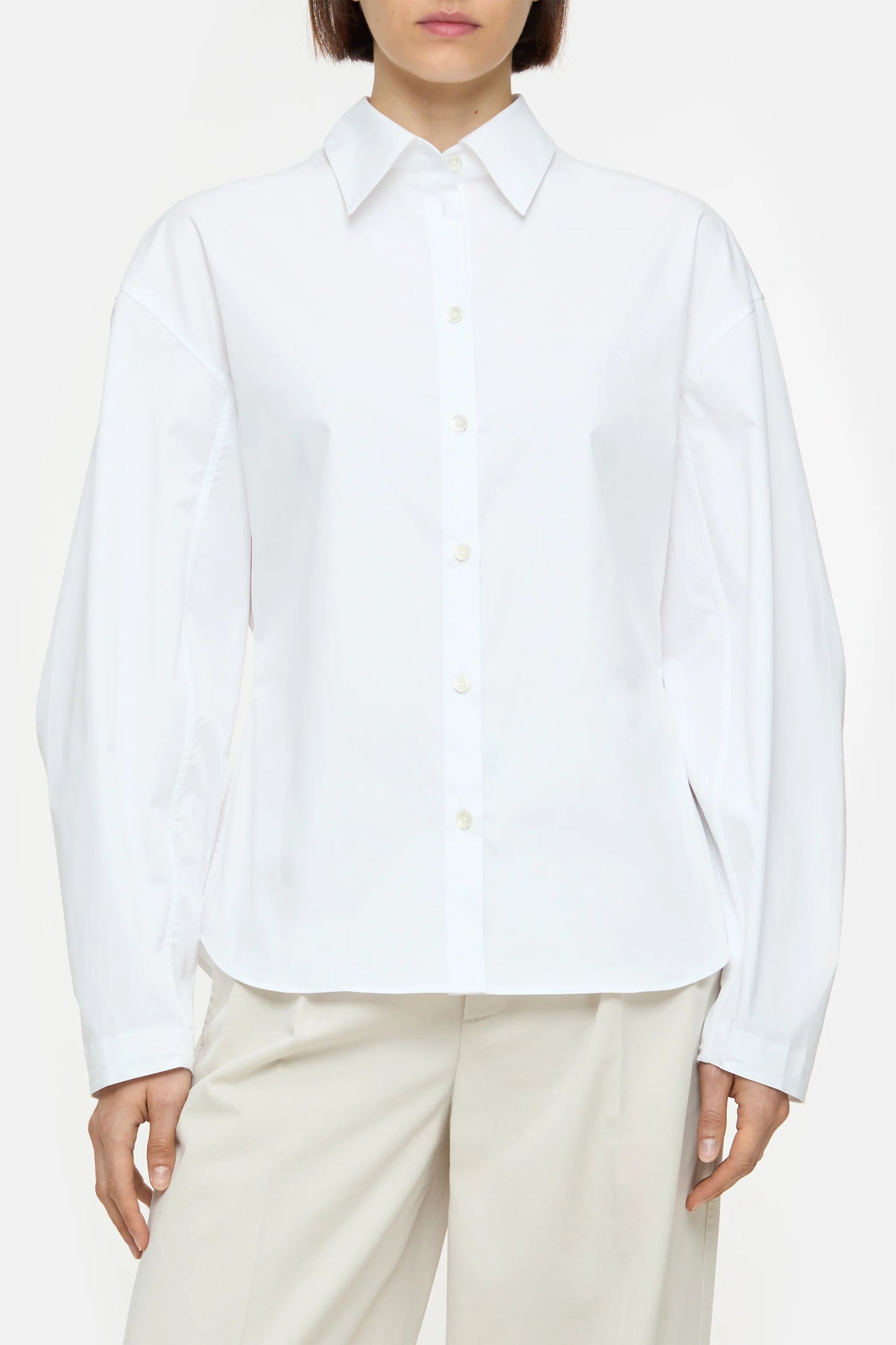 CLOSED COTTON POPLIN BLOUSE WHITE