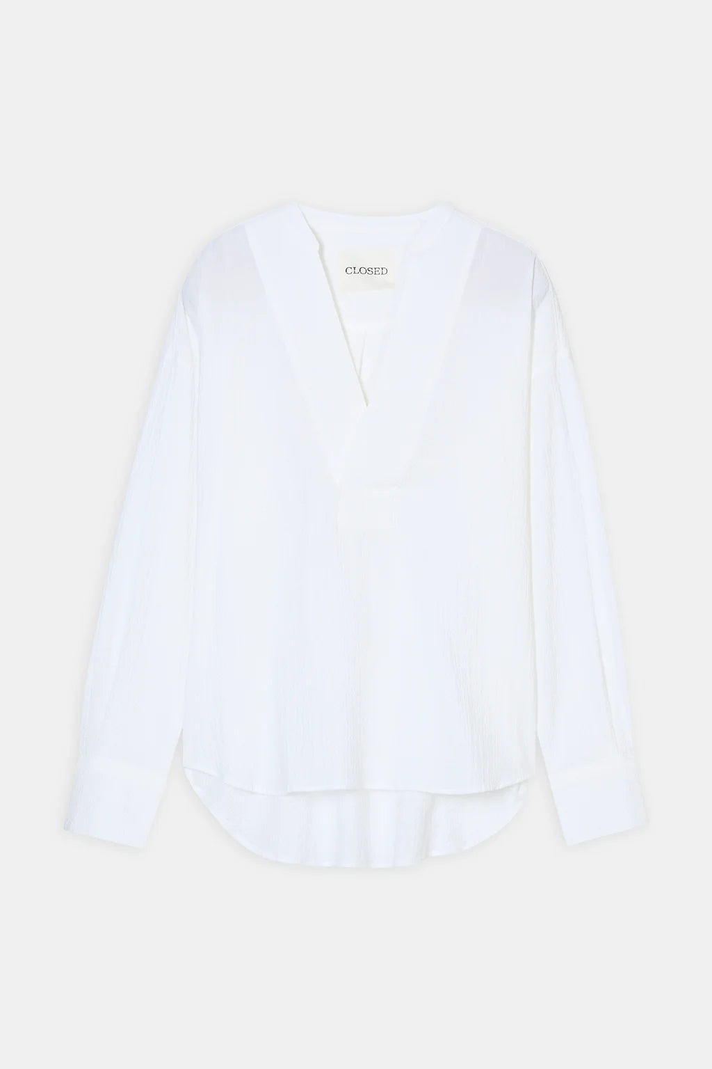 CLOSED TUNIEK BLOUSE KATOEN WIT - S. LABELS