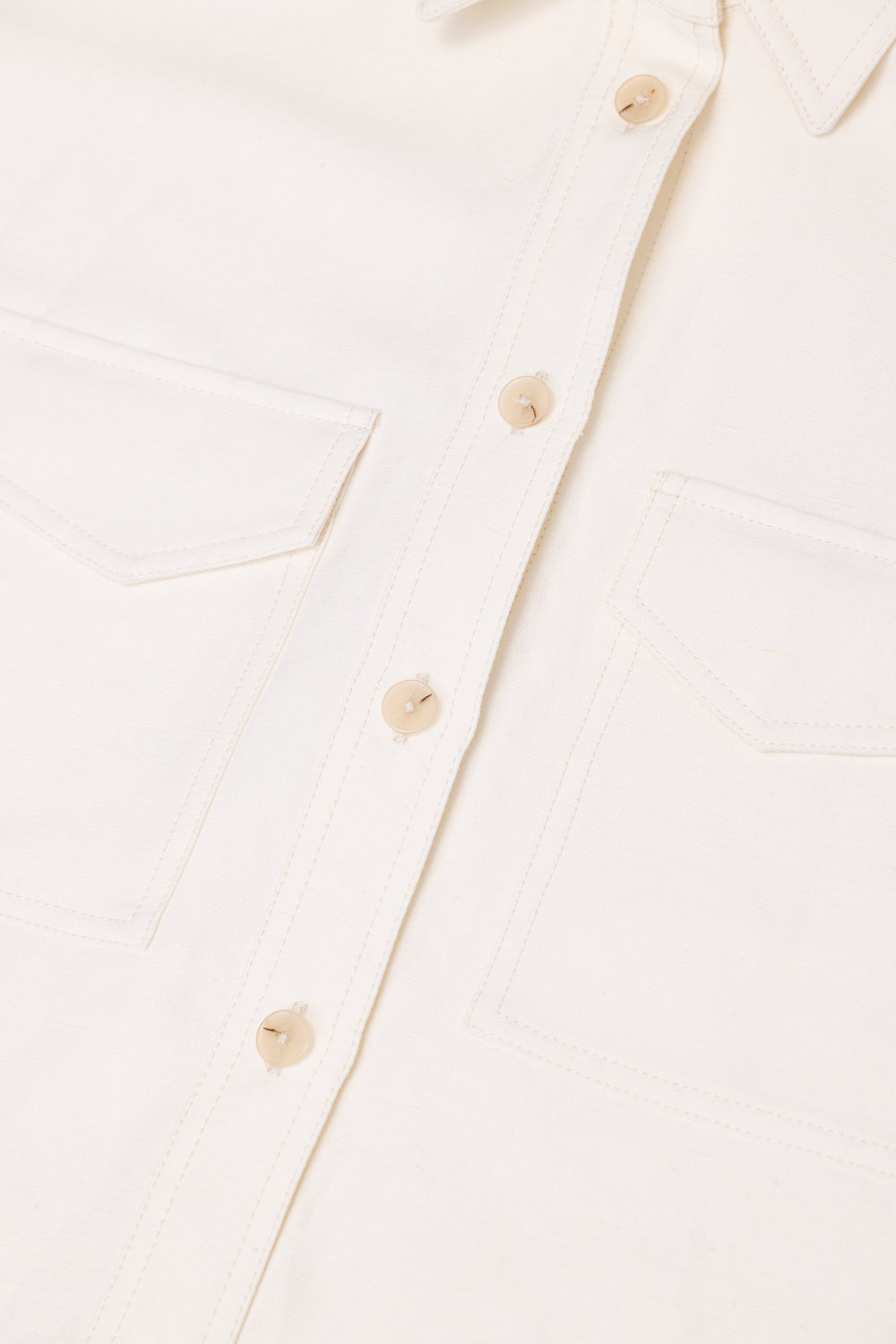 CLOSED UTILITY SHIRT IVORY - S. LABELS