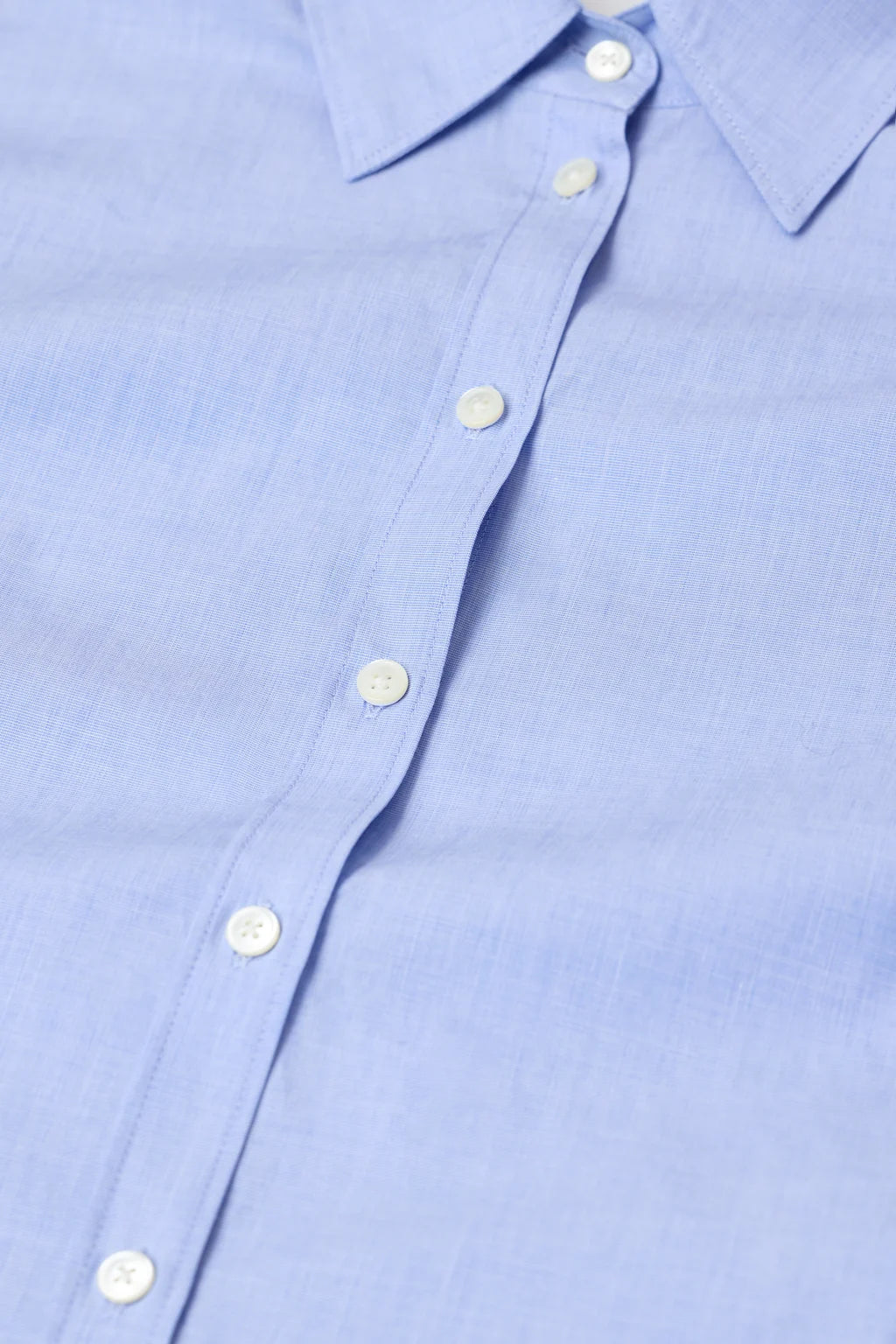 CLOSED BLOUSE VETERSLUITING BLAUW - S. LABELS