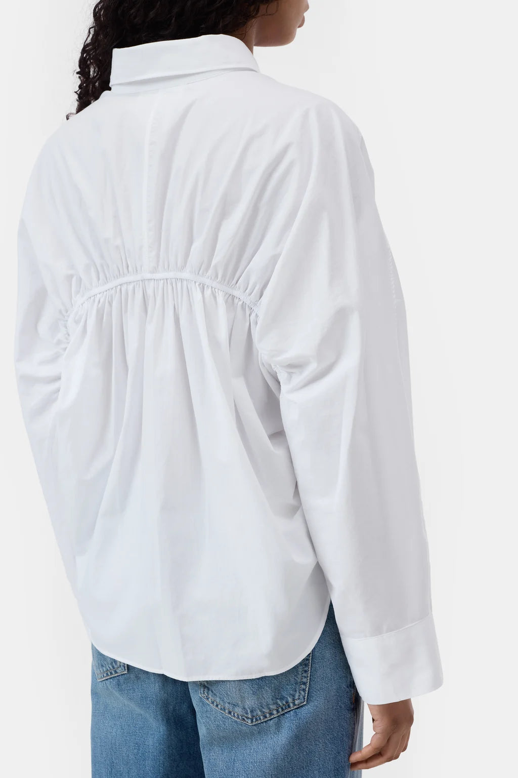 CLOSED GEPLOOIDE BLOUSE WIT - S. LABELS