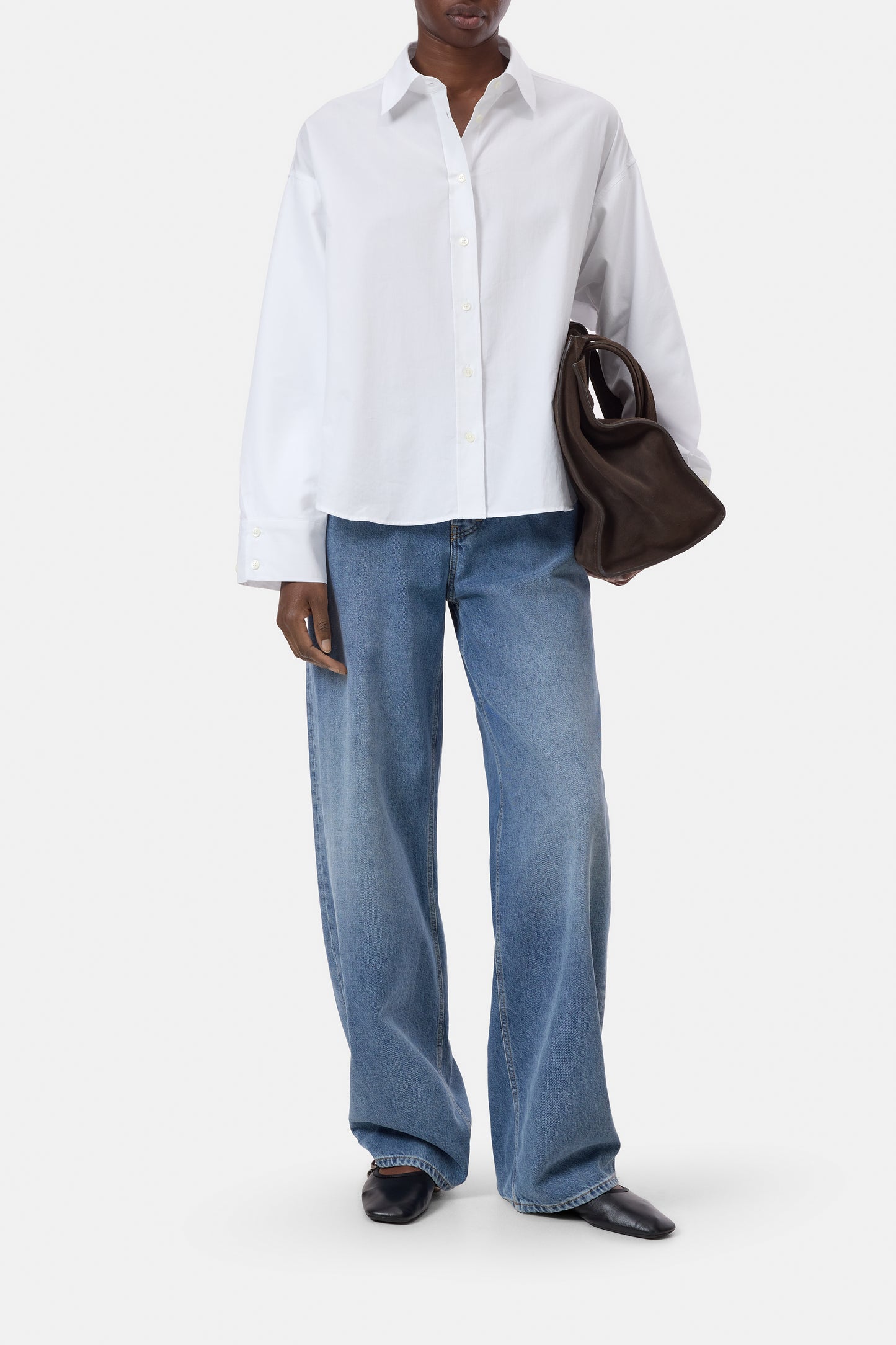 CLOSED OVERSIZED COTTON SHIRT WHITE