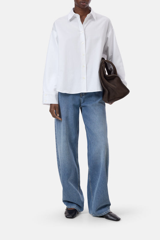 CLOSED OVERSIZED COTTON SHIRT WHITE