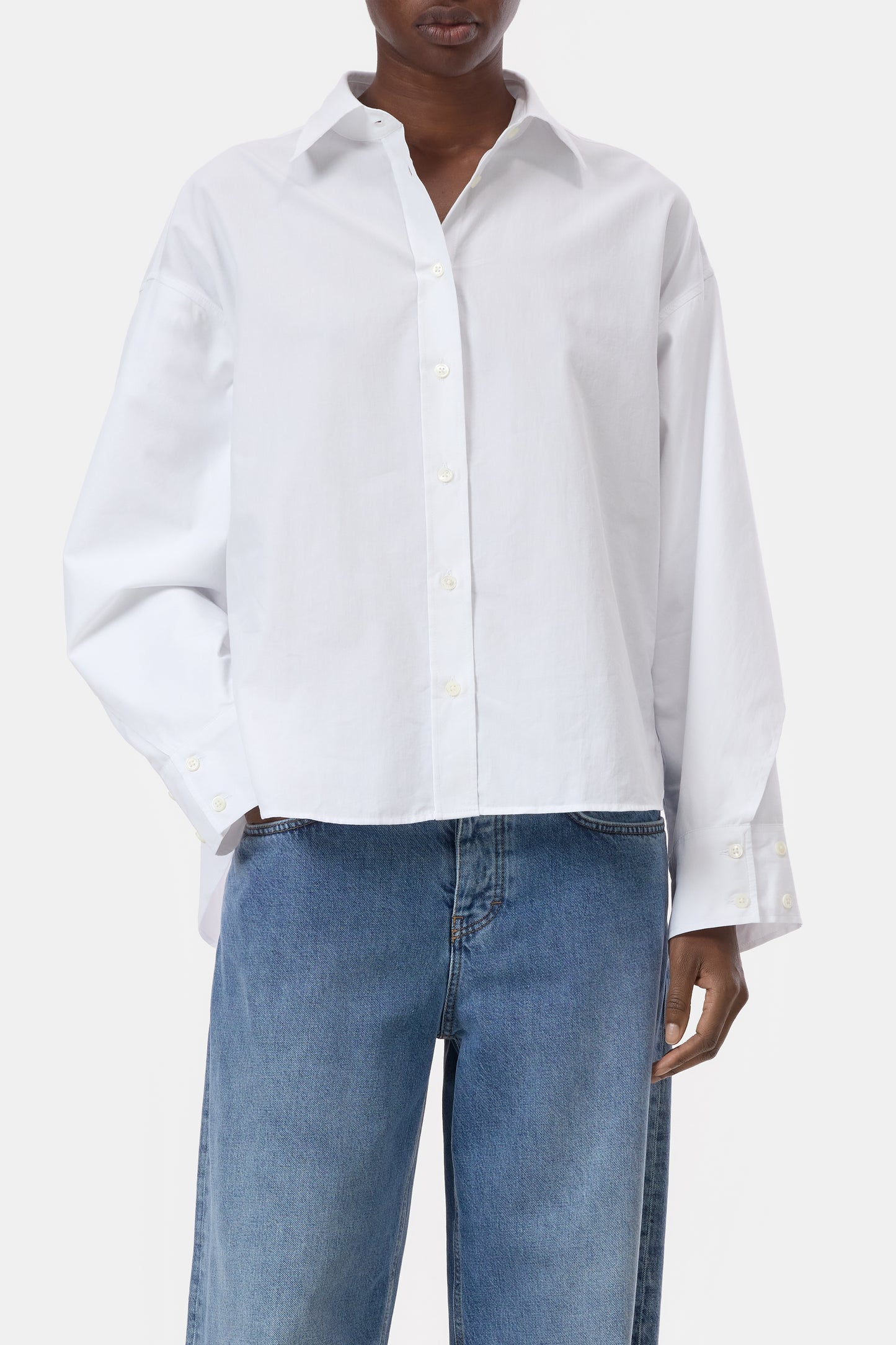 CLOSED OVERSIZED COTTON SHIRT WHITE