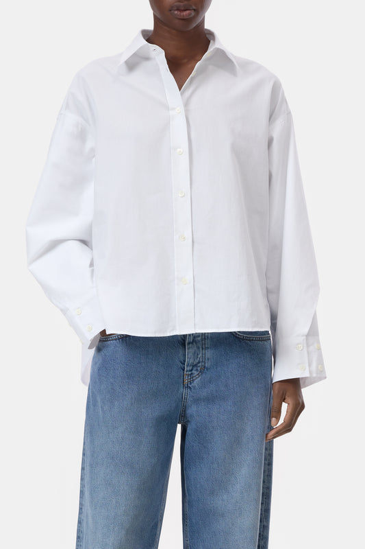 CLOSED OVERSIZED COTTON SHIRT WHITE