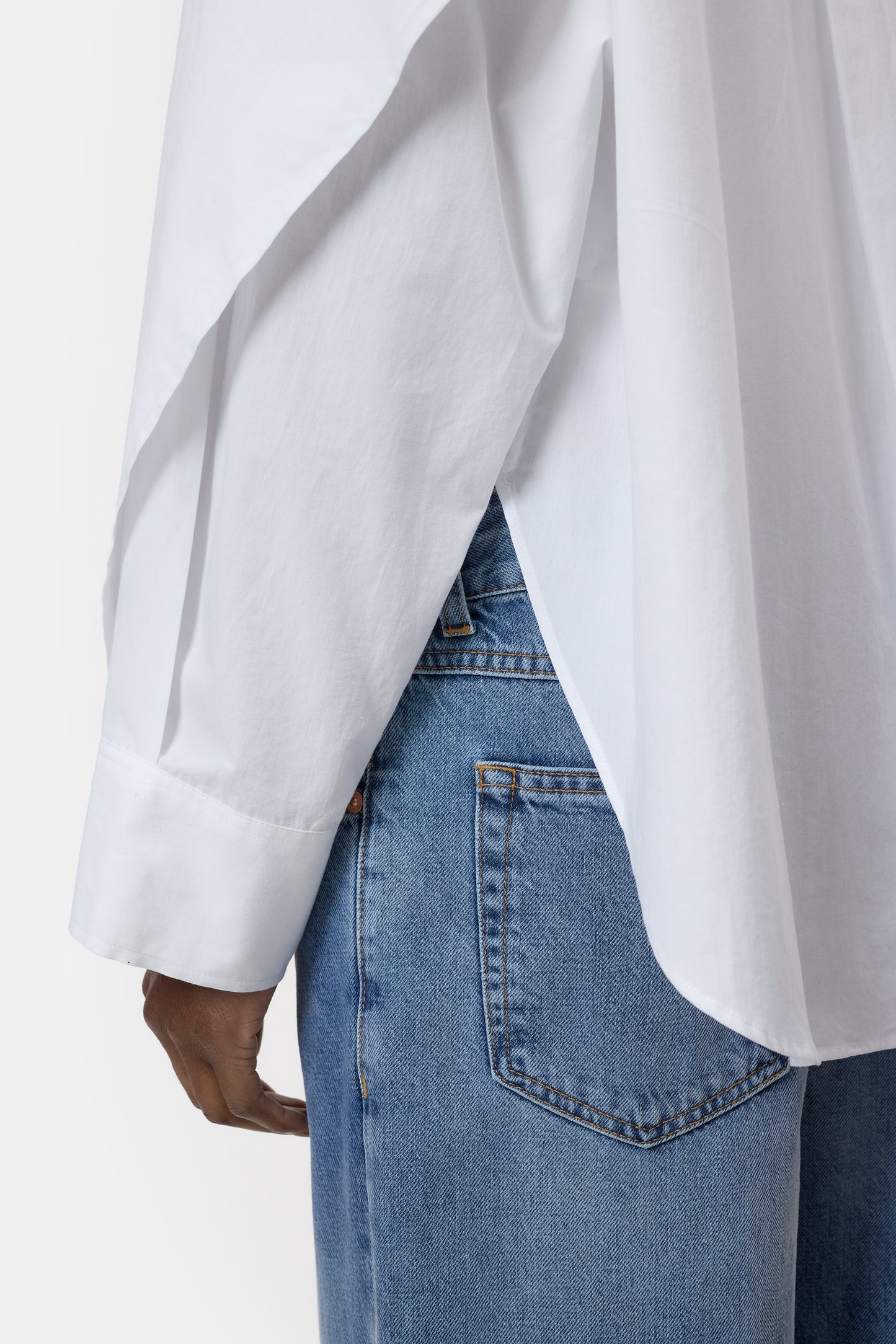 CLOSED OVERSIZED COTTON SHIRT WHITE