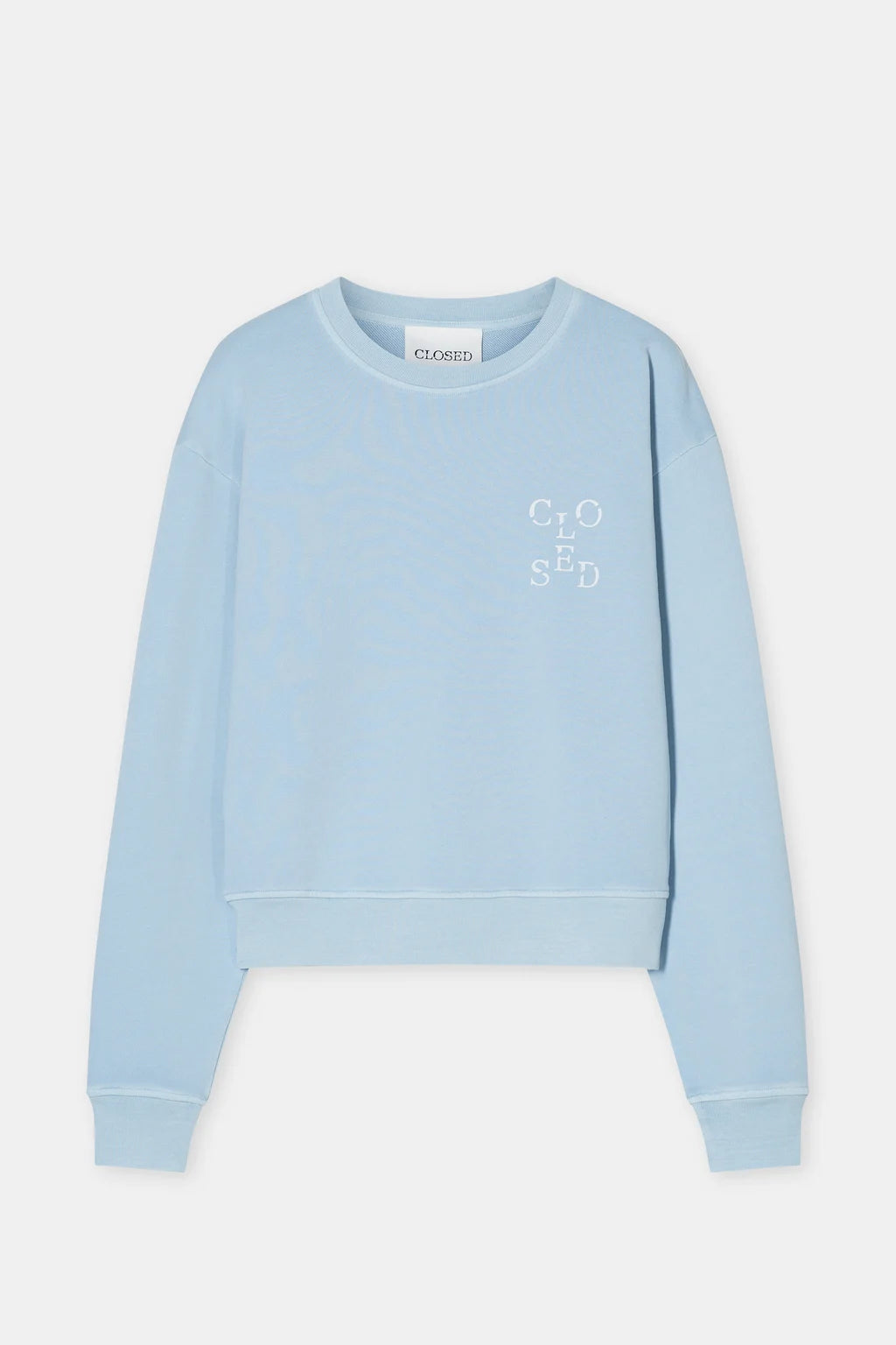 CLOSED SWEATSHIRT LICHTBLAUW