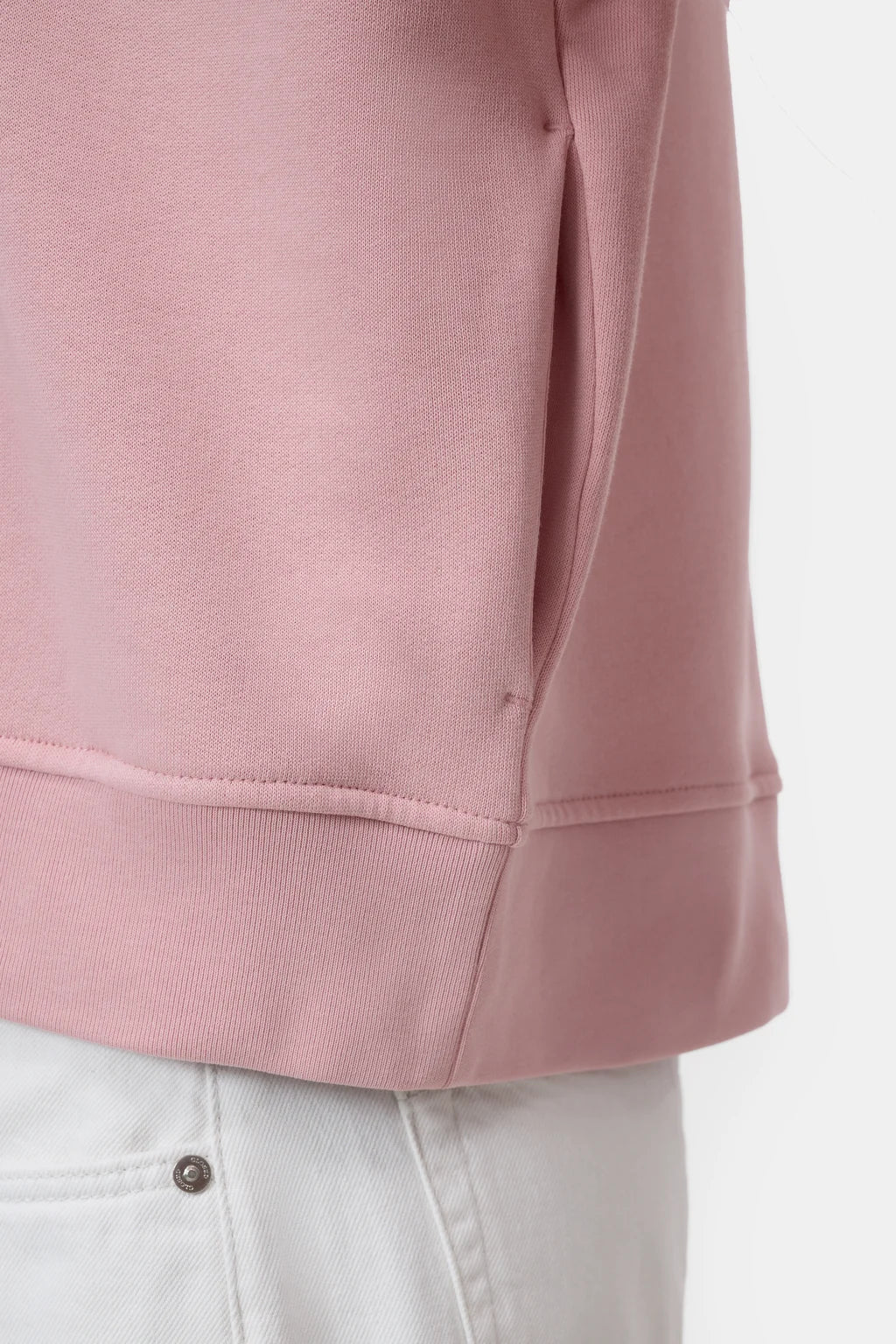 CLOSED LOGO HOODIE POWDER PINK