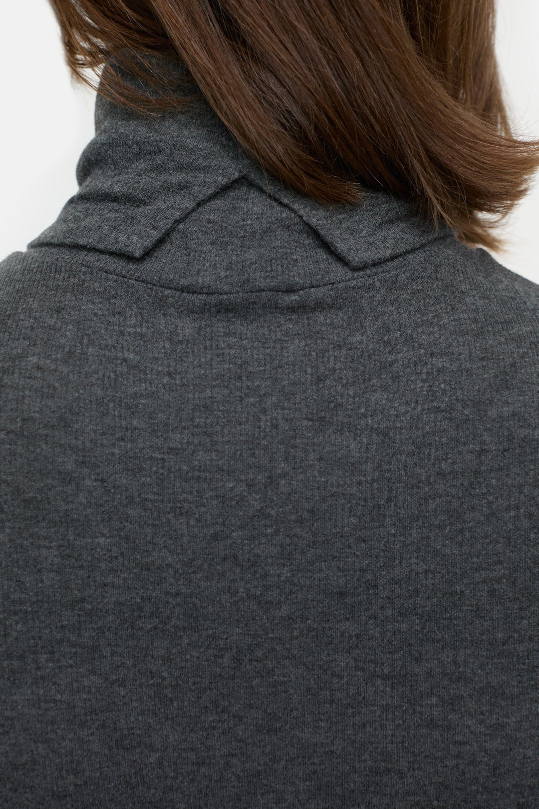 CLOSED WOOL BLEND TURTLENECK GREY