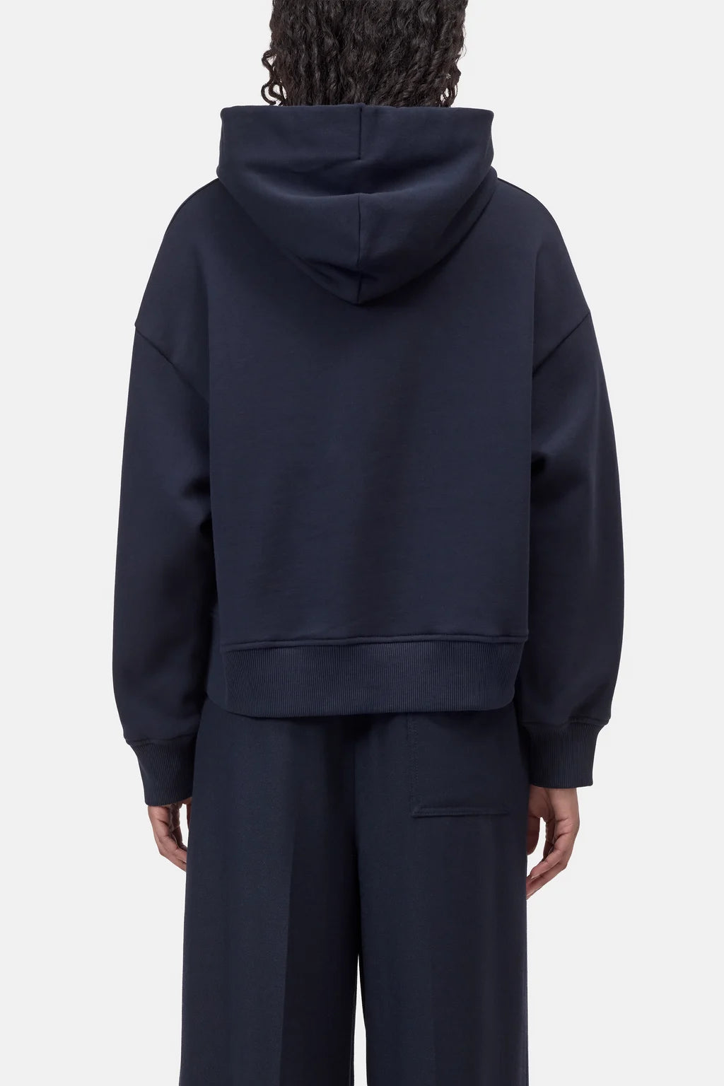 CLOSED BOW TIE HOODIE DARK NIGHT