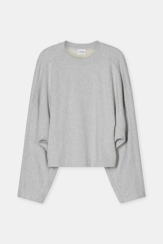 CLOSED SWEATER GEPLOOID GRIJS