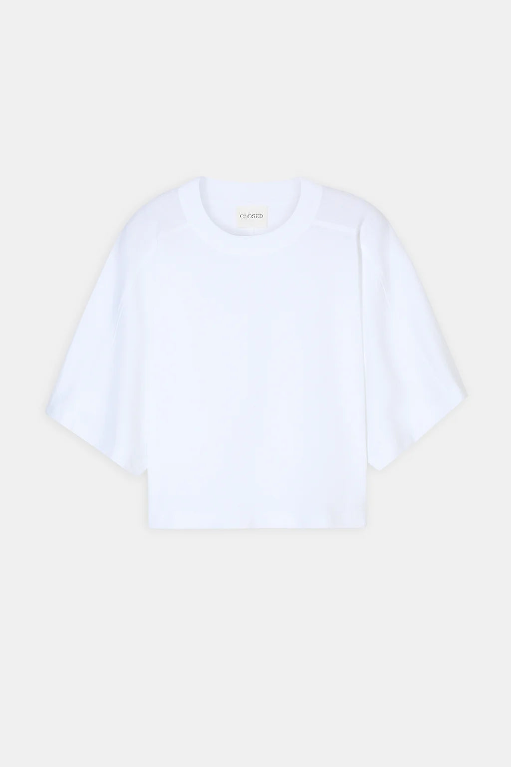 CLOSED BOXY TEE MET YOKE WIT - S. LABELS