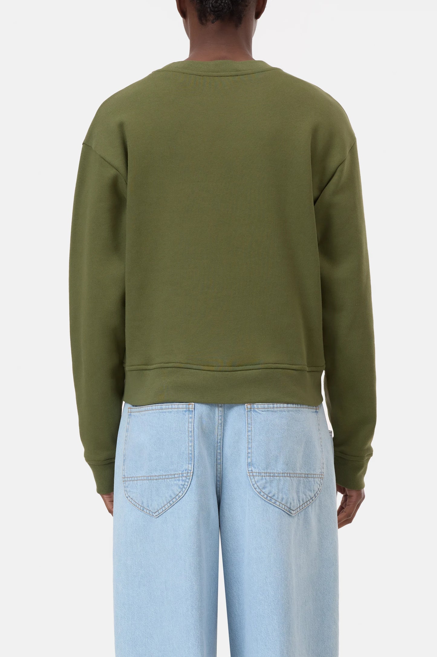 CLOSED SWEATER MET PRINT GREEN