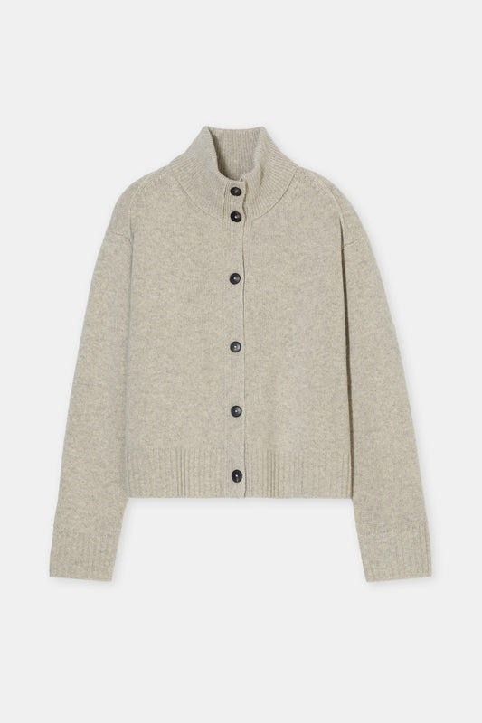 CLOSED ROLLNECK CARDIGAN BEIGE