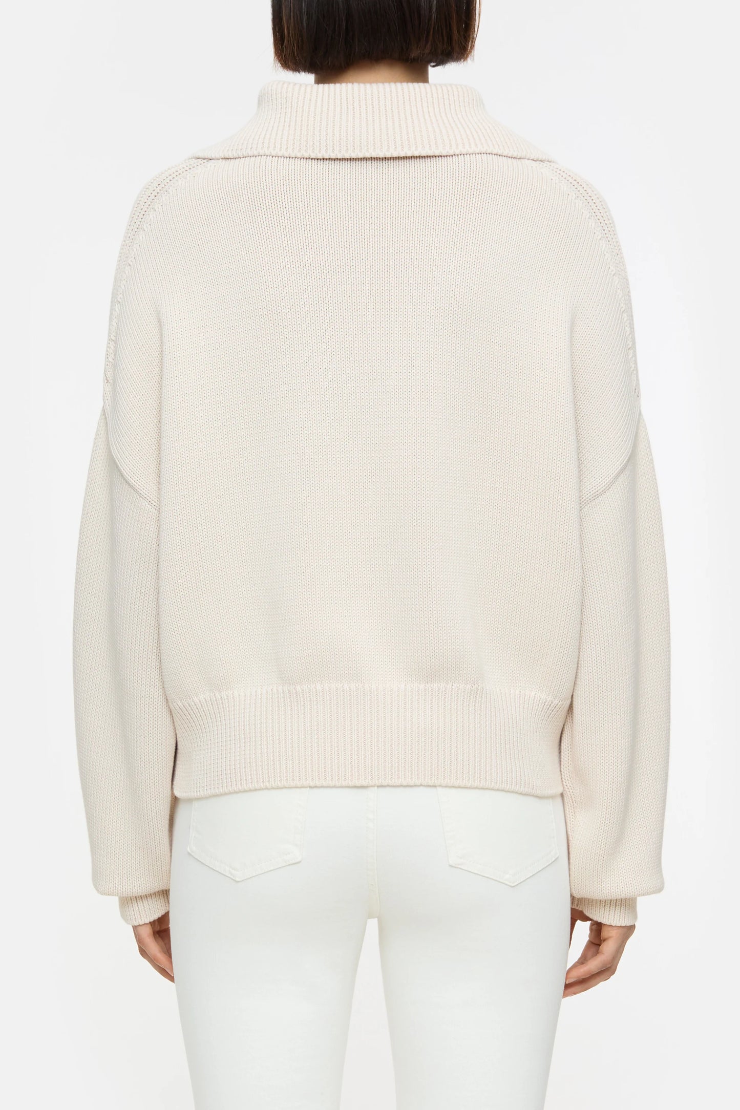 CLOSED TROYER CROPPED KNIT BEIGE