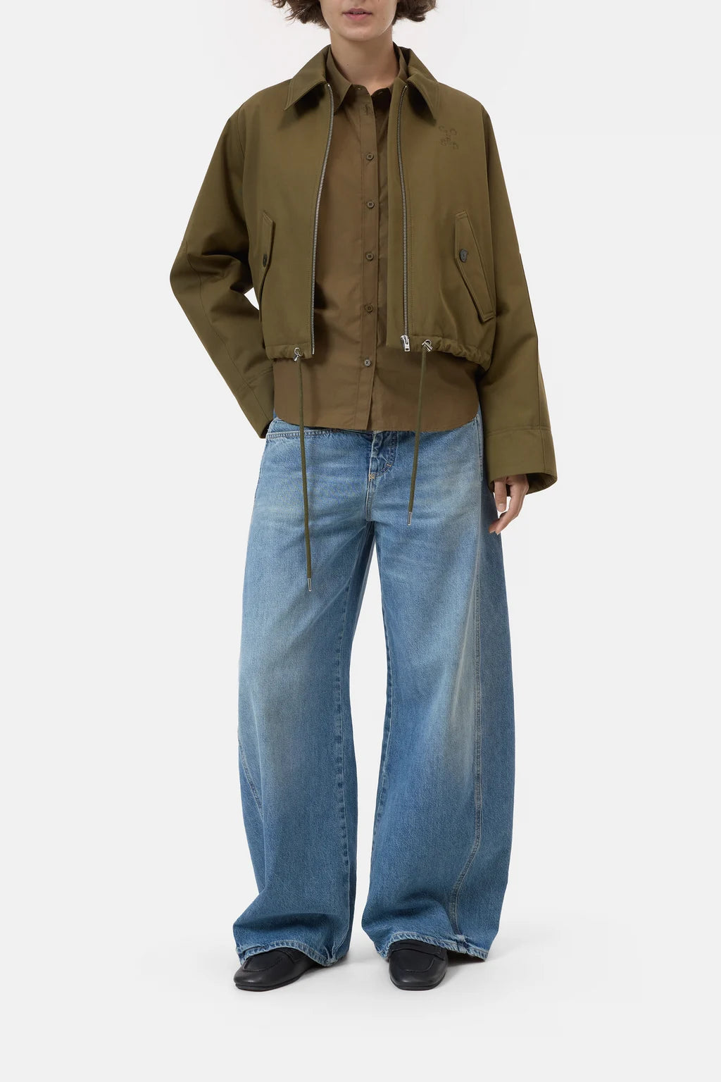 CLOSED BLOUSON JACK DEEP OLIVE - S. LABELS