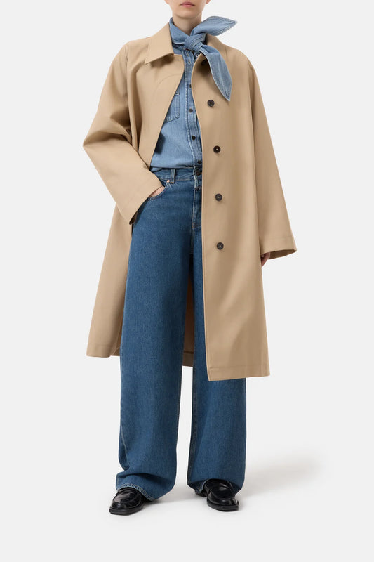 CLOSED TRENCHCOAT JAS BEIGE