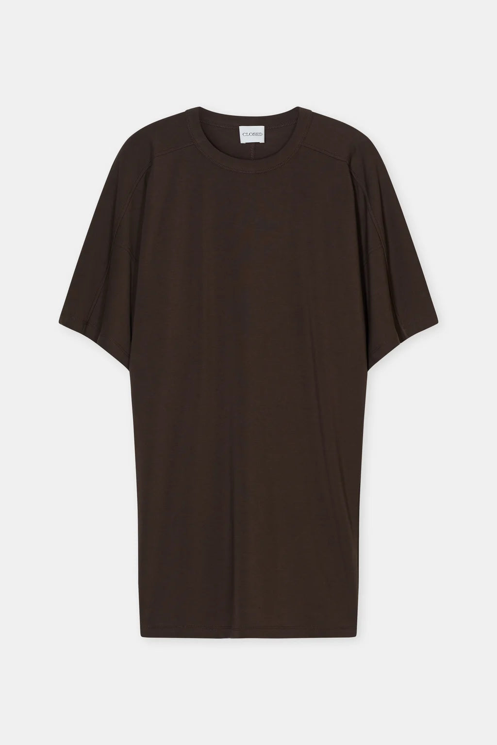 CLOSED YOKE DRESS BRUIN - S. LABELS