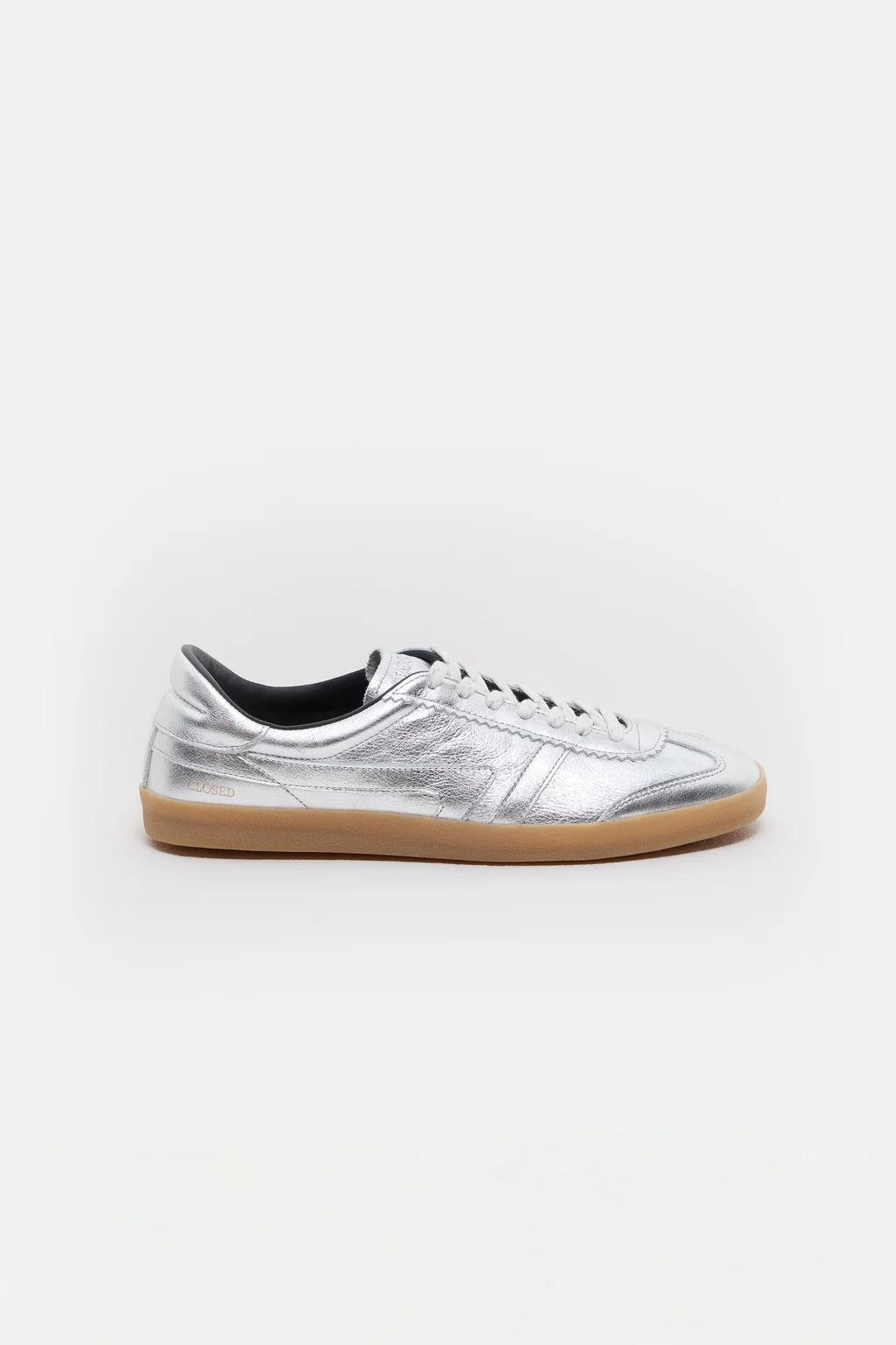 CLOSED SNEAKER SILVER MAT