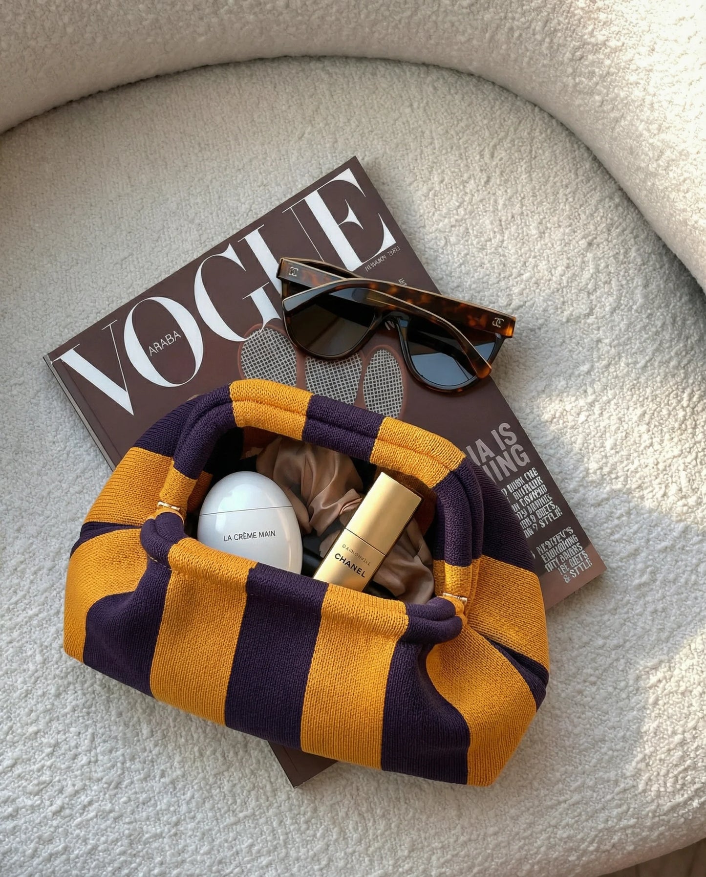 CITY GIRL POUCH PURPLE