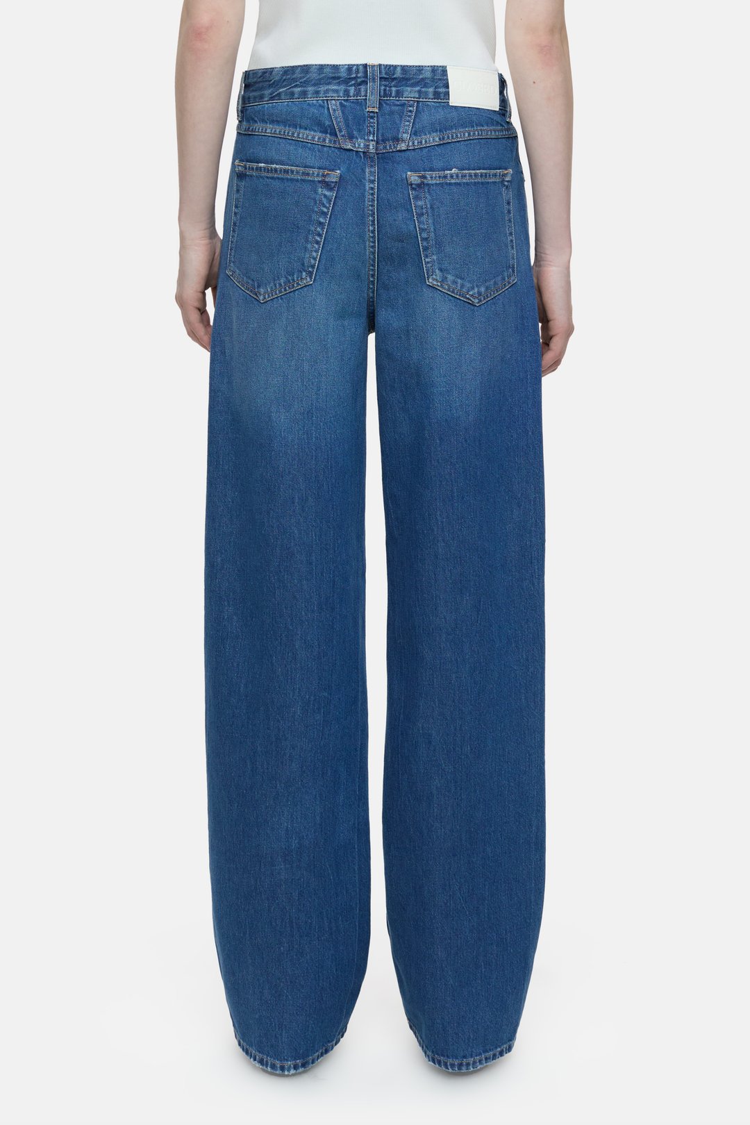 CLOSED NIKKA - WIDE JEANS - MID BLUE