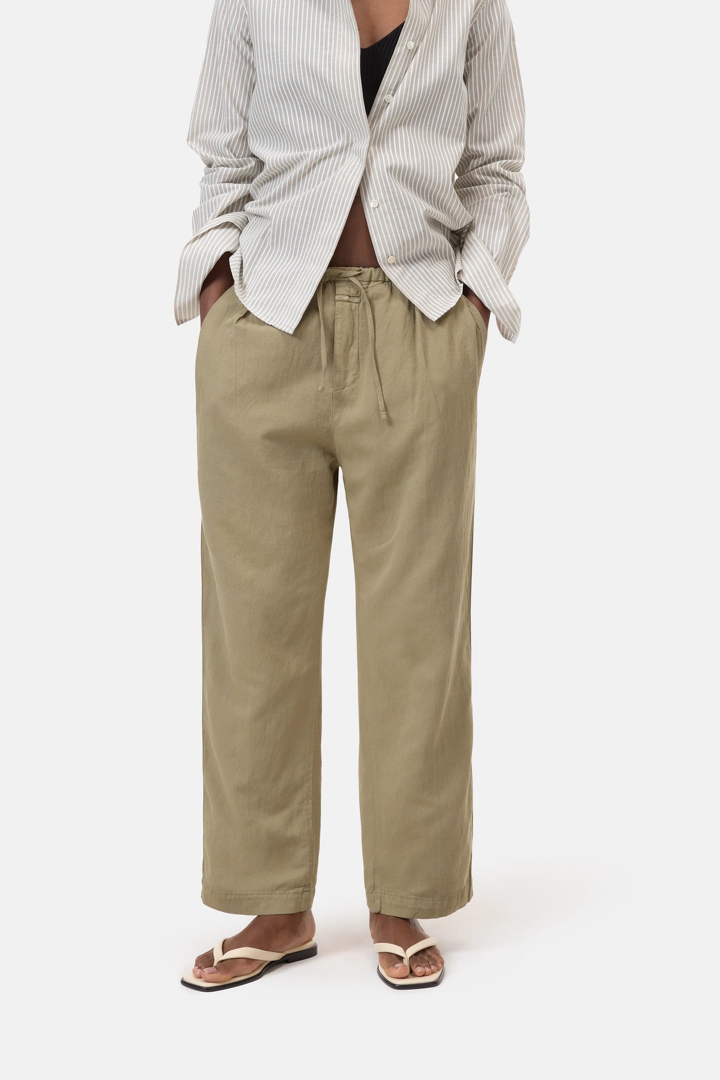 CLOSED ROMILLA BROEK CHINO GROEN - S. LABELS
