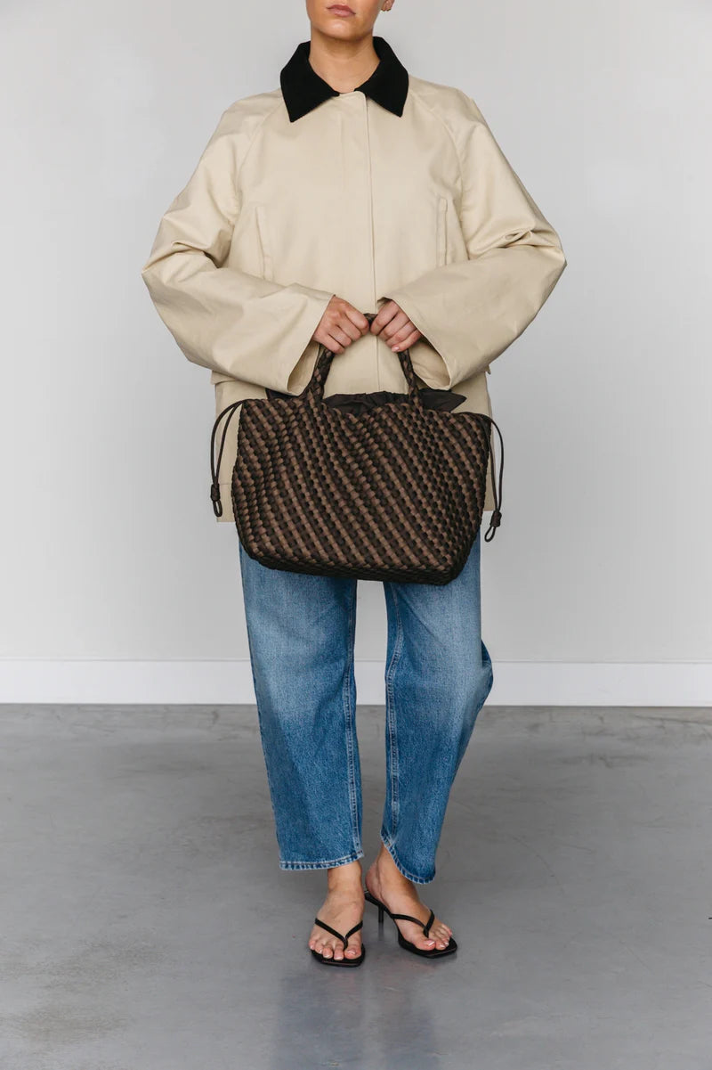 MARREA MEDIUM STRIPE ESPRESSO X COCO