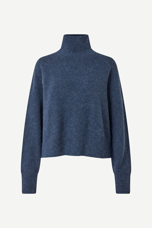 SAMSOE NOLA TURTLENECK BLAUW