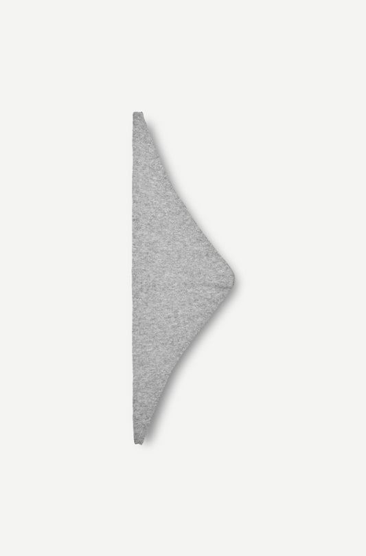 SAMSOE TRIANGLE SCARF GREY - S. LABELS
