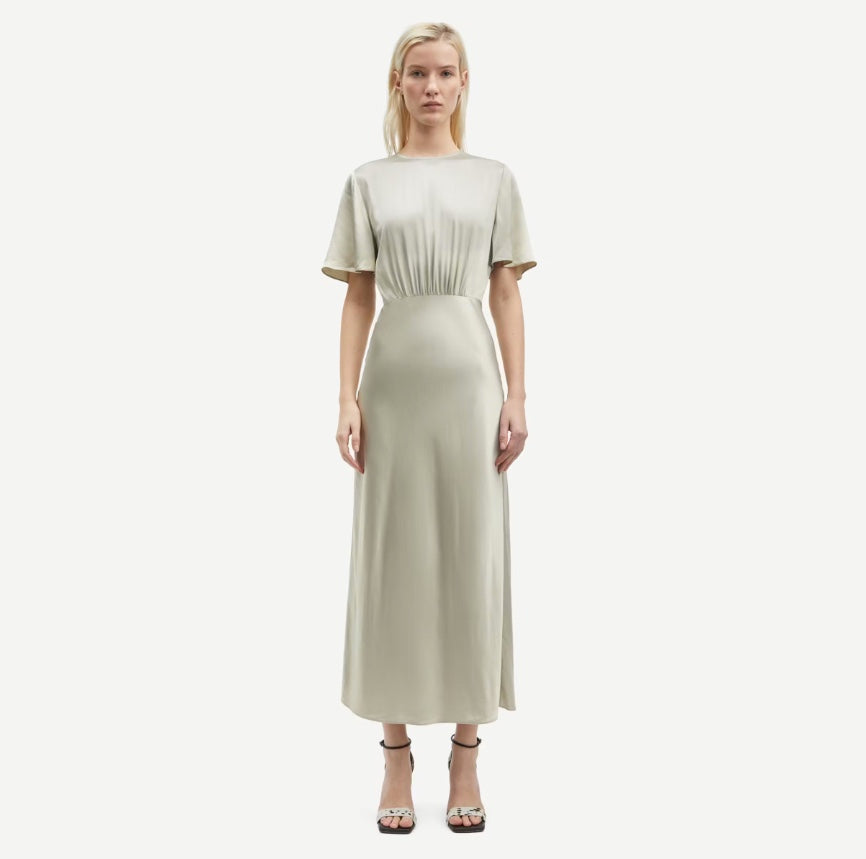 SAMSOE SALUCINDA DRESS ABBEY STONE