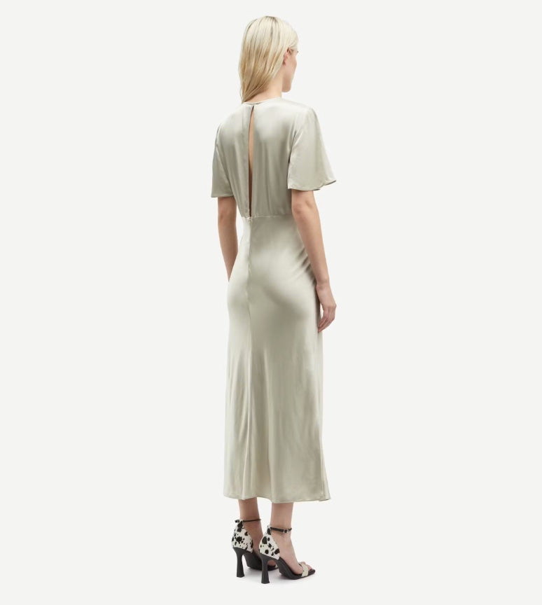 SAMSOE SALUCINDA DRESS ABBEY STONE