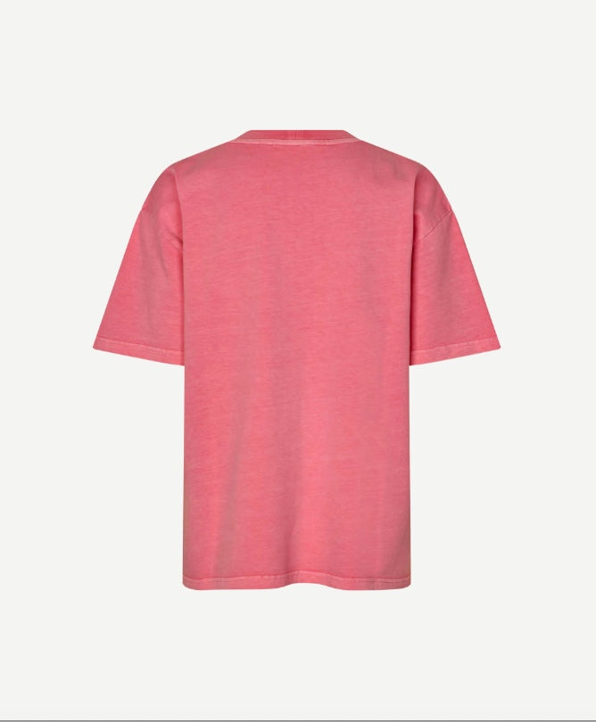 SAMSOE EIRA T-SHIRT ROSE WINE