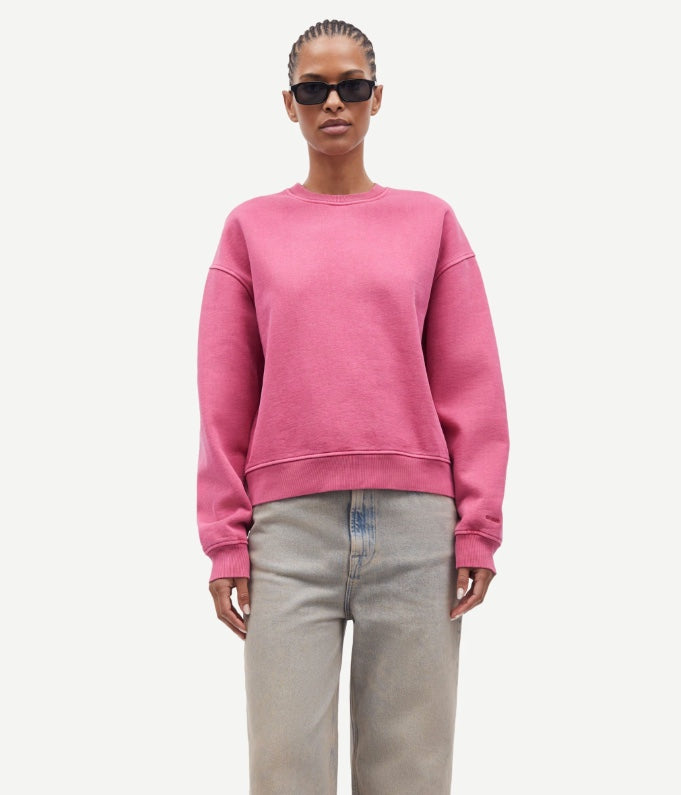 SAMSOE SAVA SWEATSHIRT ROSE WINE