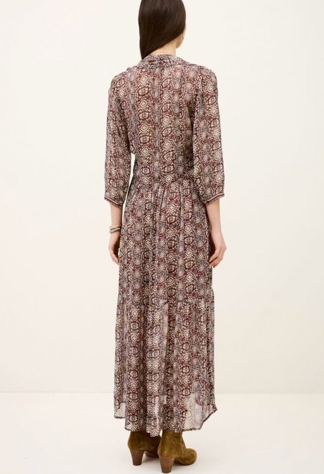 BA&SH DAZZLE JURK PRINT