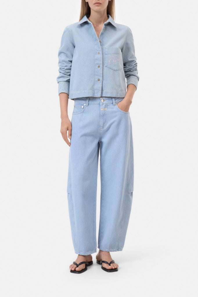 CLOSED JAZZIE BARREL FIT LIGHT BLUE - S. LABELS