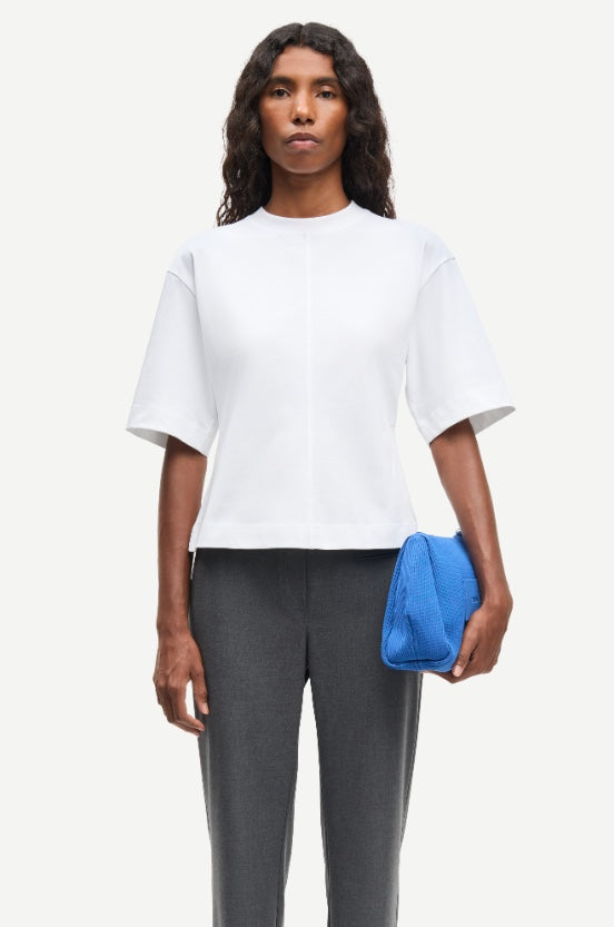 SAMSOE SADISAS T-SHIRT WHITE - S. LABELS