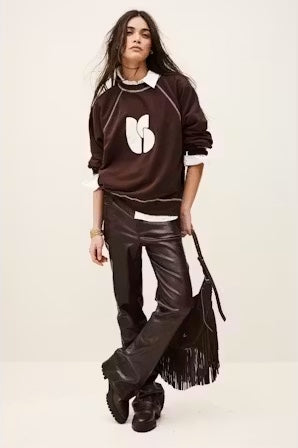 BA&SH SWEATER BART CHOCO - S. LABELS