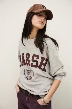 BA&SH SWEATER BENJAMIN GRIJS - S. LABELS