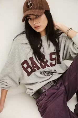 BA&SH SWEATER BENJAMIN GRIJS - S. LABELS