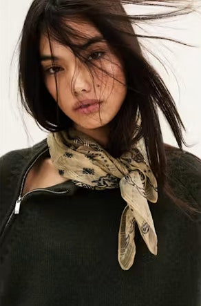 BA&SH SCARF SARIA VANILLE - S. LABELS