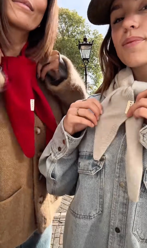 BONNIE STUDIOS WOOL SCARF GRIJS