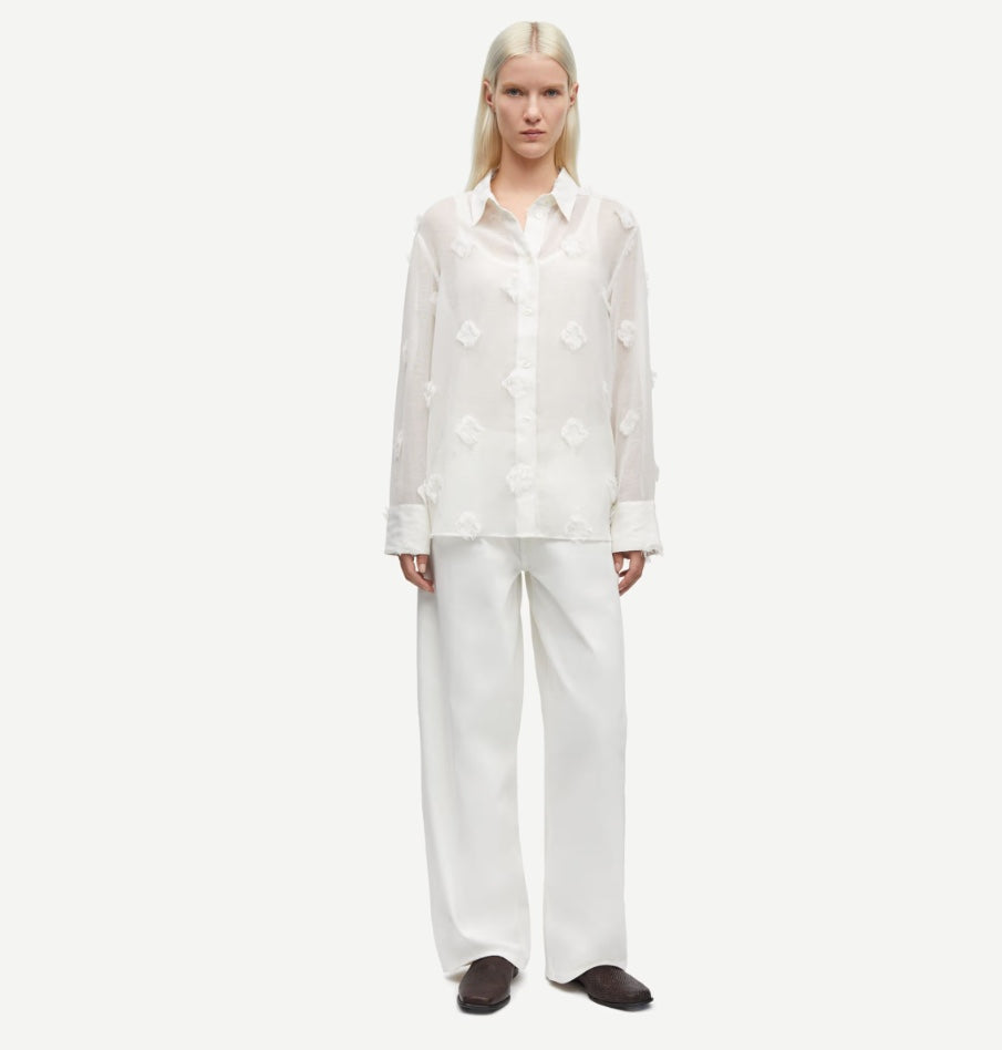 SAMSOE SANOT BLOUSE WIT
